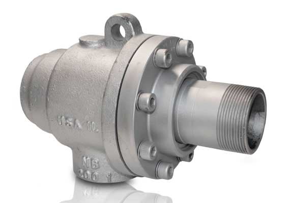 The Girol N series is divided into two categories: <br>
- For steam: The rotary part and flange are made of stainless steel<br>
- For hot oil: The entire rotary union is made of cast iron<br>
For both categories, the seal and bearings are made with impregnated graphite. The housing, a fixed part, has cylindrical BSP thread while the shaft, the rotary part, has conical BSP thread.