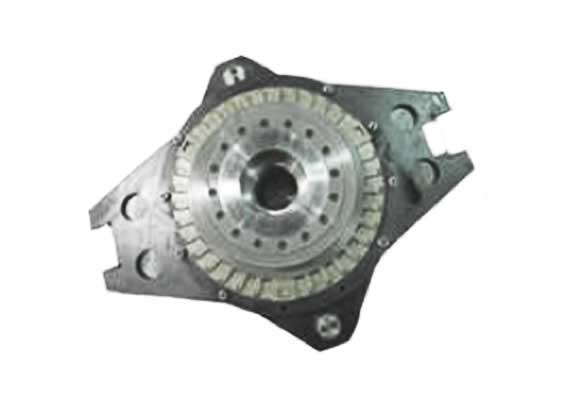 MS series clutch/brake unit. Oil actuated, dry running. Descending from AS series.